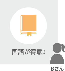 国語が得意！