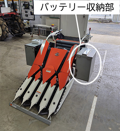 バッテリー収納部