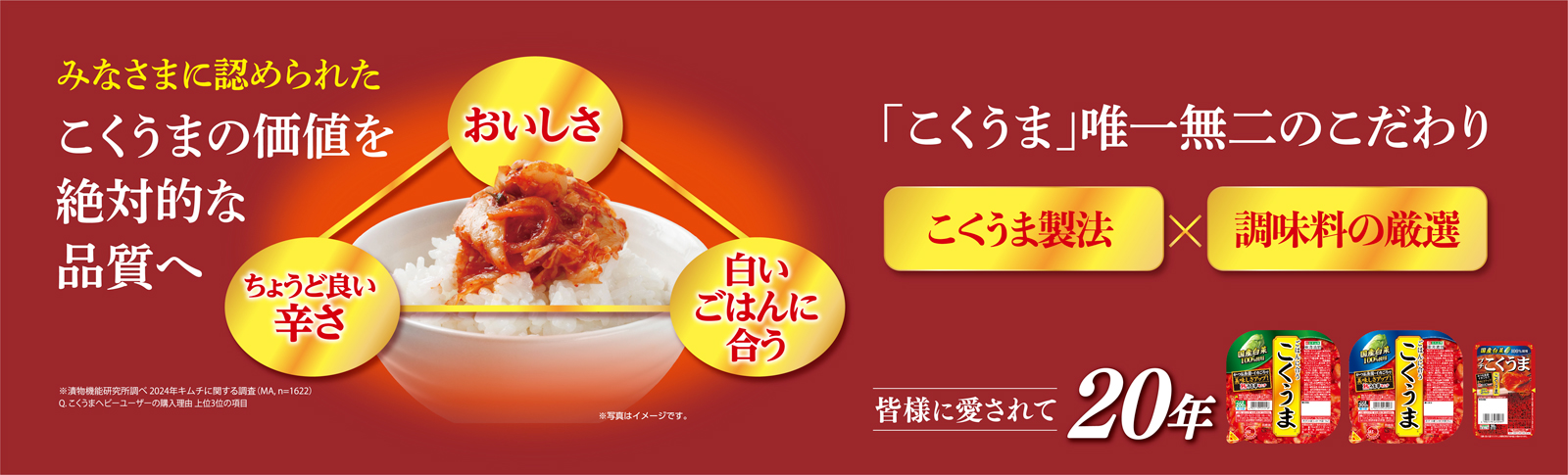 皆様に認められたこくうまの価値を絶対的な品質へ