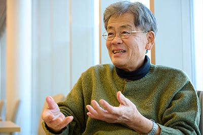 伝統野菜への愛を熱く語る高木幹夫さん