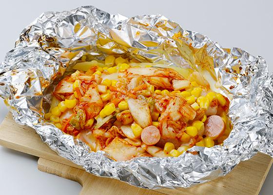 キムチじゃがコーンバターのイメージ写真