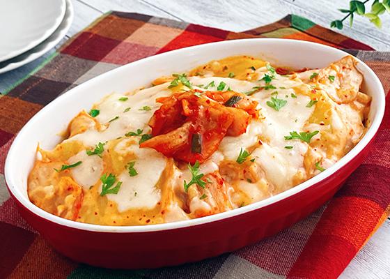 キムチポテトグラタンのイメージ写真