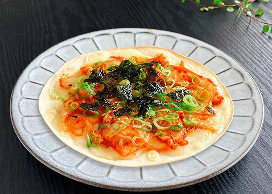 キムチチーズピザのイメージ写真